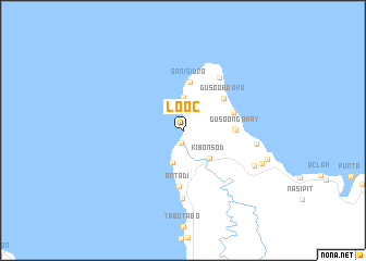 map of Looc