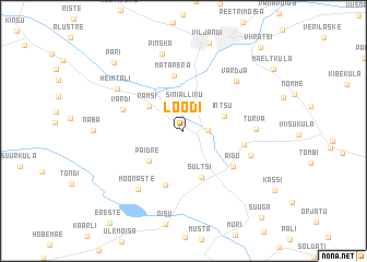 map of Loodi