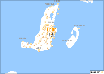 map of Lood