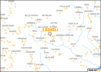 map of Loohali