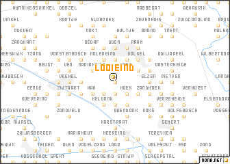 map of Looieind