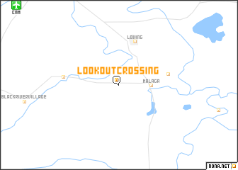 map of Lookout Crossing