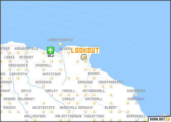map of Look Out