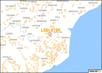 map of Loolatar