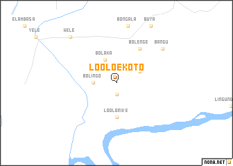 map of Loolo Ekoto