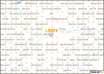 map of Loope