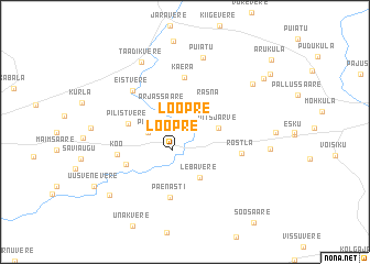 map of Loopre