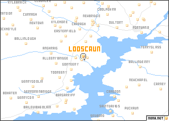 map of Looscaun