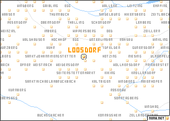 map of Loosdorf