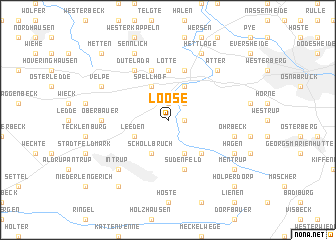 map of Loose