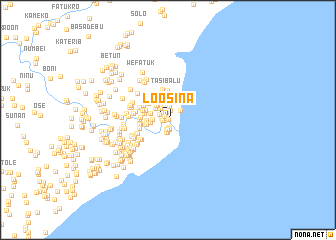 map of Loosina