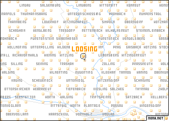 map of Loosing