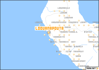 map of Loouanapouta