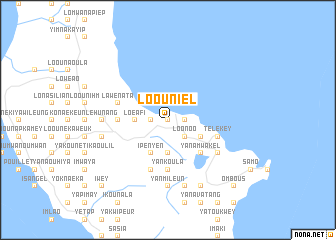 map of Loouniel