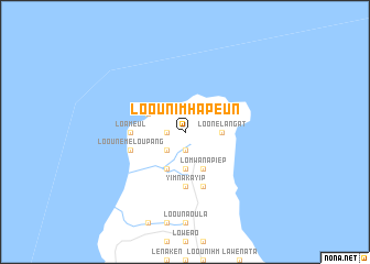 map of Loounimhapeun