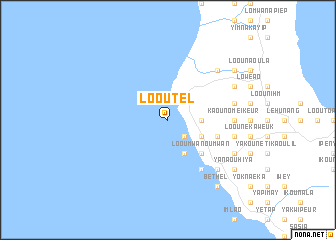 map of Looutel