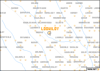 map of Loowiloy