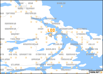 map of Loö