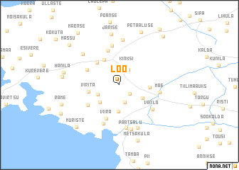 map of Lõo