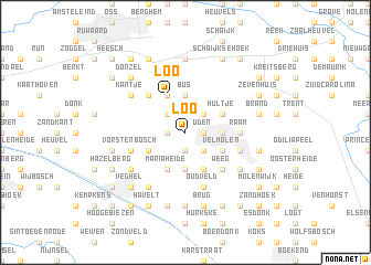 map of Loo