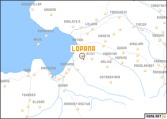 map of Lopana