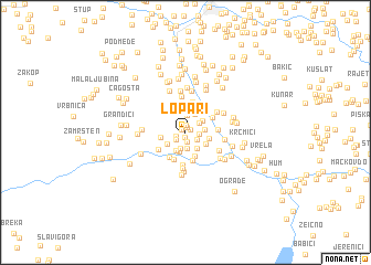 map of Lopari