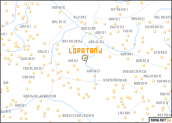 map of Lopatanj
