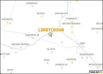 map of Lopatchikha