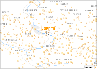 map of Lopate