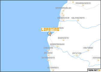 map of Lopatino