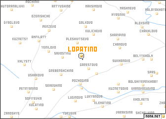 map of Lopatino