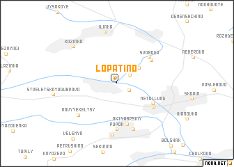 map of Lopatino