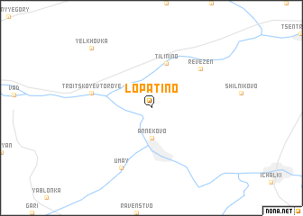 map of Lopatino