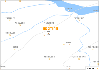 map of Lopatino