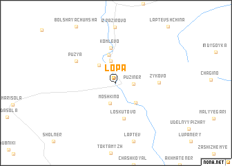 map of Lopa