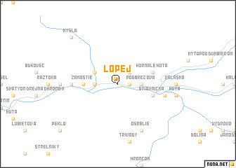 map of Lopej