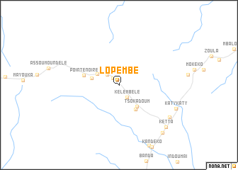 map of Lopembe