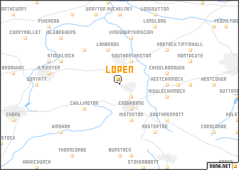 map of Lopen