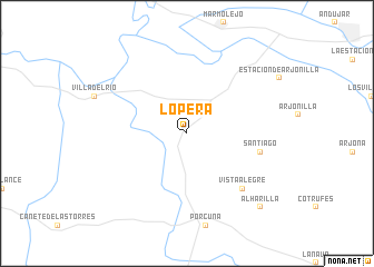 map of Lopera