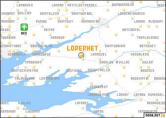 map of Loperhet