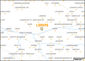 map of Lopers