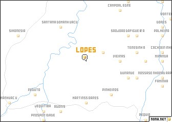 map of Lopes