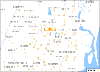 map of Lopes