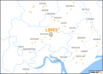 map of Lopes