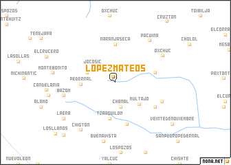 map of López Mateos