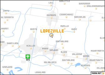 map of Lopezville