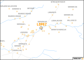 map of López