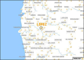 map of Lopez