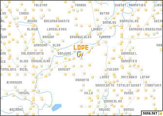 map of Lope