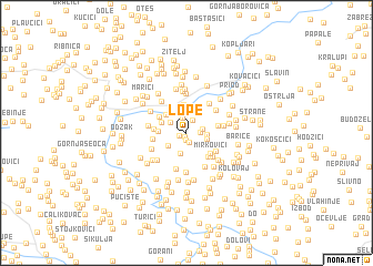 map of Lope